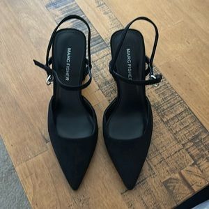 Marc Fisher suede heels